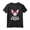 Divertente Mamma Gattino Sphynx - Maglietta Donna per Amanti dei Gatti Sphynx - Regalo Unico per Chi Ama i Gatti Sphynx