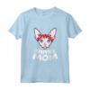 Divertente Mamma Gattino Sphynx - Maglietta Donna per Amanti dei Gatti Sphynx - Regalo Unico per Chi Ama i Gatti Sphynx