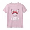 Divertente Mamma Gattino Sphynx - Maglietta Donna per Amanti dei Gatti Sphynx - Regalo Unico per Chi Ama i Gatti Sphynx