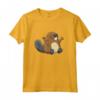 Costume da Castoro - Maglietta Carina con Divertente Design per Amanti degli Animali - Ideale per Bambini e Adulti
