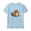 Costume da Castoro - Maglietta Carina con Divertente Design per Amanti degli Animali - Ideale per Bambini e Adulti