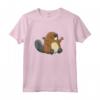 Costume da Castoro - Maglietta Carina con Divertente Design per Amanti degli Animali - Ideale per Bambini e Adulti