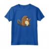 Costume da Castoro - Maglietta Carina con Divertente Design per Amanti degli Animali - Ideale per Bambini e Adulti