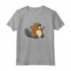 Costume da Castoro - Maglietta Carina con Divertente Design per Amanti degli Animali - Ideale per Bambini e Adulti
