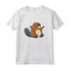 Costume da Castoro - Maglietta Carina con Divertente Design per Amanti degli Animali - Ideale per Bambini e Adulti