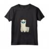 Donna No Prob-Lama Alpaca No Prob-Lama Prob Llama Maglietta con Collo a V - Regali Divertenti Lama e Alpaca Apparel