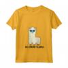 Donna No Prob-Lama Alpaca No Prob-Lama Prob Llama Maglietta con Collo a V - Regali Divertenti Lama e Alpaca Apparel