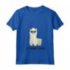 Donna No Prob-Lama Alpaca No Prob-Lama Prob Llama Maglietta con Collo a V - Regali Divertenti Lama e Alpaca Apparel