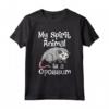 Divertente Opossum - Il mio Spirito Animale è un Opossum - Maglietta Carina per Amanti degli Opossum - Idea Regalo per Uomini e Donne