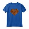 Leopard Print Heart Trendy Gift Tee for Women - Stylish Animal Print Love Symbol - Ideal for Autumn and Special Occasions - Leopard Love