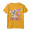 It's My 7th Birthday - Coniglio 7° Compleanno - Maglietta per Ragazza di 7 Anni Amante dei Conigli - Regalo Perfetto per Feste a Tema Coniglio