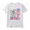 It's My 7th Birthday - Coniglio 7° Compleanno - Maglietta per Ragazza di 7 Anni Amante dei Conigli - Regalo Perfetto per Feste a Tema Coniglio