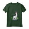 Donna Llama No Problama - Divertente Lama Cactus Design Maglietta con Collo a V - Ideale Regalo per Amanti degli Animali