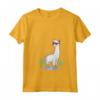 Donna Llama No Problama - Divertente Lama Cactus Design Maglietta con Collo a V - Ideale Regalo per Amanti degli Animali