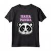 Mama Panda per Donne e Madri - Panda Maglietta - Abbigliamento Panda Sostenibile per un Regalo Unico alla Festa della Mamma