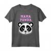 Mama Panda per Donne e Madri - Panda Maglietta - Abbigliamento Panda Sostenibile per un Regalo Unico alla Festa della Mamma
