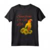 Pappagallo Sole Conure Girasole Maglietta - Sunshine Of My Life - Regalo per Amanti dei Pappagalli e Veterinari Aviari