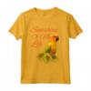 Pappagallo Sole Conure Girasole Maglietta - Sunshine Of My Life - Regalo per Amanti dei Pappagalli e Veterinari Aviari