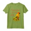 Pappagallo Sole Conure Girasole Maglietta - Sunshine Of My Life - Regalo per Amanti dei Pappagalli e Veterinari Aviari