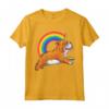 Maglietta con Unicorno Bulldog Inglese - Ragazze Space Galaxy Rainbow - Regalo Compleanno o Natale per Amanti dei Cani e Unicorni