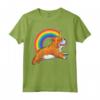 Maglietta con Unicorno Bulldog Inglese - Ragazze Space Galaxy Rainbow - Regalo Compleanno o Natale per Amanti dei Cani e Unicorni