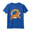 Maglietta con Unicorno Bulldog Inglese - Ragazze Space Galaxy Rainbow - Regalo Compleanno o Natale per Amanti dei Cani e Unicorni