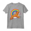 Maglietta con Unicorno Bulldog Inglese - Ragazze Space Galaxy Rainbow - Regalo Compleanno o Natale per Amanti dei Cani e Unicorni
