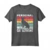 Personal Cat Servant Amante Dei Gatti Maglietta - Divertente T-shirt per Proprietari di Gatti - Acquista Online
