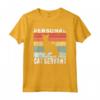 Personal Cat Servant Amante Dei Gatti Maglietta - Divertente T-shirt per Proprietari di Gatti - Acquista Online