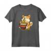 Corgi-Dog Mangiare Ramen Noodle Soup - Kawaii Maglietta per Amanti dei Corgi e del Cibo Giapponese - Ideale per Proprietari di Corgi e Buongustai