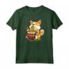 Corgi-Dog Mangiare Ramen Noodle Soup - Kawaii Maglietta per Amanti dei Corgi e del Cibo Giapponese - Ideale per Proprietari di Corgi e Buongustai