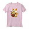 Corgi-Dog Mangiare Ramen Noodle Soup - Kawaii Maglietta per Amanti dei Corgi e del Cibo Giapponese - Ideale per Proprietari di Corgi e Buongustai