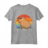 Don't Worry Be Capy - Funny Rodent Capybara con Occhiali da Sole Maglietta - Ideale come Regalo per Amanti degli Animali