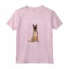 La Vita è Migliore Con un Cane Belgian Malinois Maglietta - Regalo per Amanti dei Cani - Ideale per Proprietari di Belgian Malinois