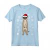 Divertente Suricato Motivo Natalizio - Maglietta per Uomini, Donne e Bambini - Design di John Romeo - Regalo Natale