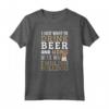Bulldog Inglese Camicia di Papà - Funny British Dog & Beer Maglietta - Regalo Divertente per Amanti dei Cani