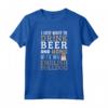 Bulldog Inglese Camicia di Papà - Funny British Dog & Beer Maglietta - Regalo Divertente per Amanti dei Cani