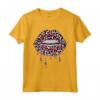 Leopard Lips Cheetah Ruby Pink Gift Maglietta - Stylish Animal Print Tee for Makeup Lovers - Ideal Gift for Her