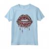 Leopard Lips Cheetah Ruby Pink Gift Maglietta - Stylish Animal Print Tee for Makeup Lovers - Ideal Gift for Her