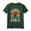 Koala Always Be Yourself Retro Vintage Anni '70 - Maglietta Divertente per Uomini e Donne - Ideale per Amanti degli Orsi Koala e degli Animali