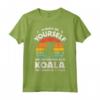 Koala Always Be Yourself Retro Vintage Anni '70 - Maglietta Divertente per Uomini e Donne - Ideale per Amanti degli Orsi Koala e degli Animali