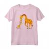 Giraffa Mamma Con Bambino Giraffa - Zoo Animali Wildlife Safari Maglietta - Regalo Compleanno Natale per Amanti della Giraffa