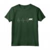 Cat heartbeat dna Gatti Mamma Maglietta - Regalo Divertente per Amanti dei Gatti - Leggera e Taglio Classico