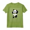 Funny Cute Panda - Maglietta con scritta