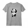 Funny Cute Panda - Maglietta con scritta