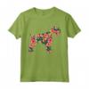 Schnauzer Fiore Divertente Cane Silhouette Floreale Regali Donne Maglietta - Ideale per Regalo di Compleanno o Natale per Amanti degli Animali