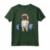Pug Weightlifting Funny Deadlift Men Fitness Gym Workout Maglietta - Perfect Gift for Gym Enthusiasts and Dog Lovers - Ideal for Birthdays or Father's Day