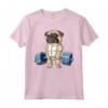 Pug Weightlifting Funny Deadlift Men Fitness Gym Workout Maglietta - Perfect Gift for Gym Enthusiasts and Dog Lovers - Ideal for Birthdays or Father's Day