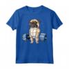 Pug Weightlifting Funny Deadlift Men Fitness Gym Workout Maglietta - Perfect Gift for Gym Enthusiasts and Dog Lovers - Ideal for Birthdays or Father's Day