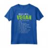 Citazione Vegetariana Sarcastica Divertente - Hello I'm A Vegan Maglietta per Vegani - Design Tofu per la Palestra - Abbigliamento Vegan Etico e Sostenibile